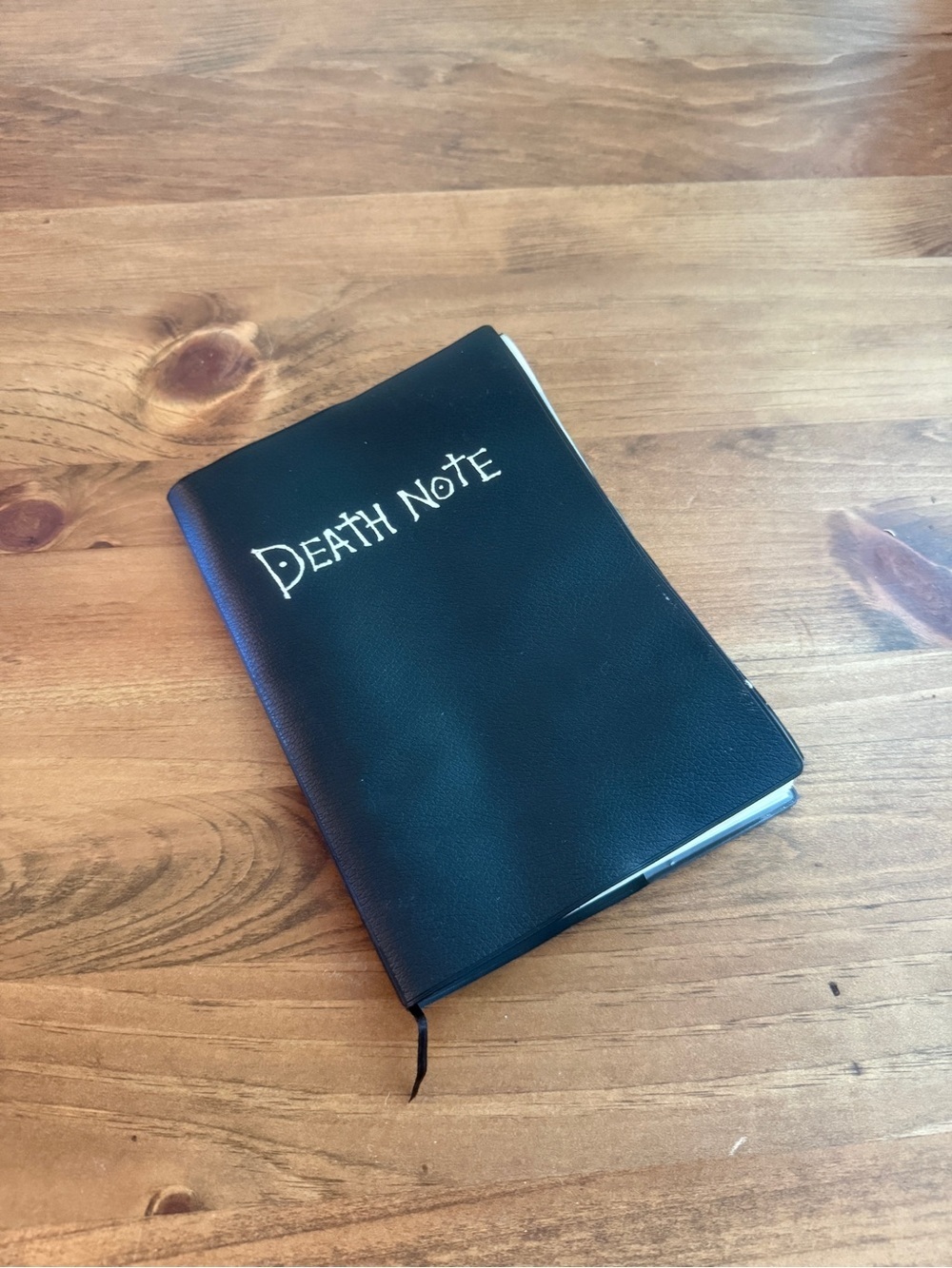 Death Note Black Faux Leather Notebook